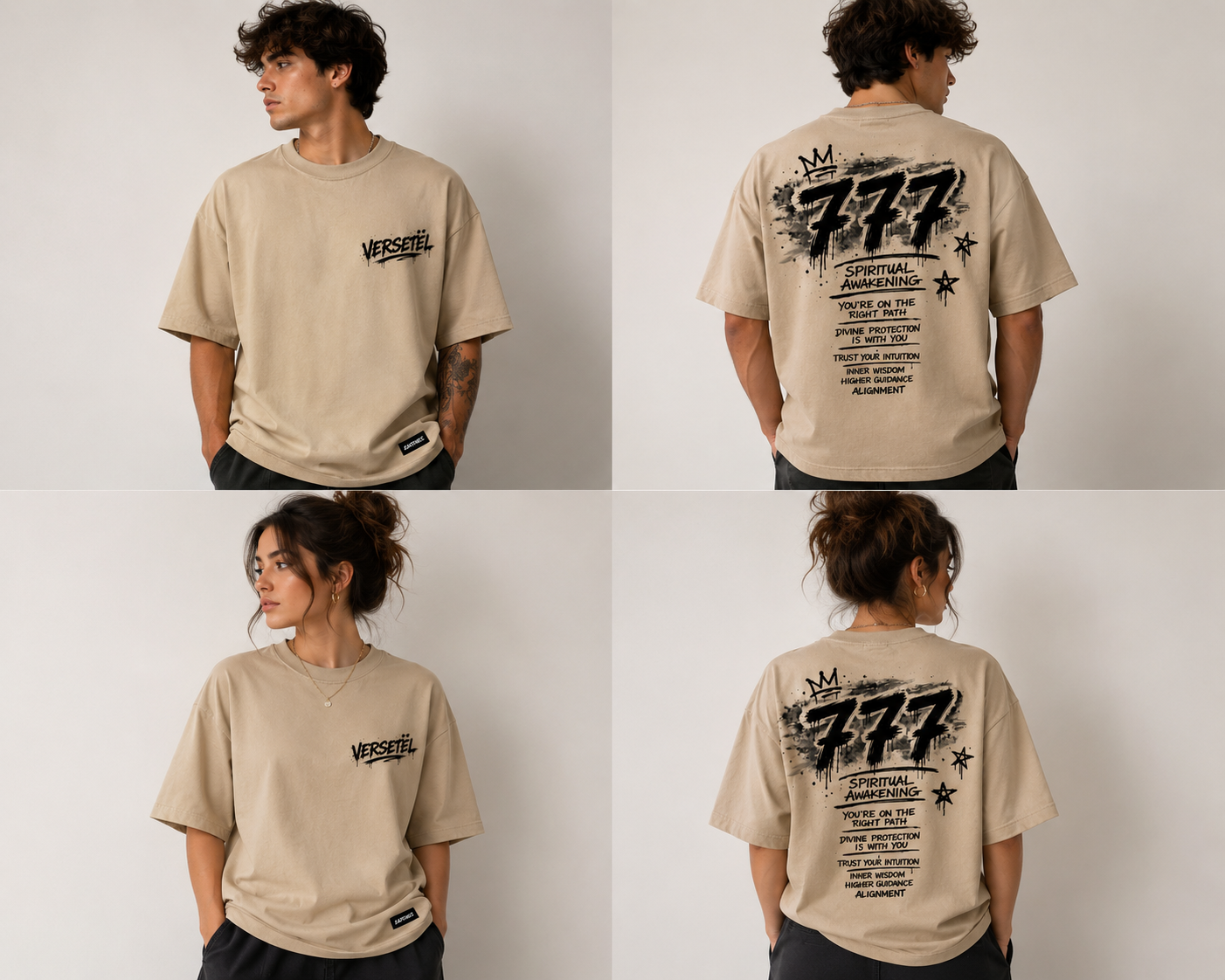 VERSETËL EARTHANGEL 777 #’S TEE UNISEX