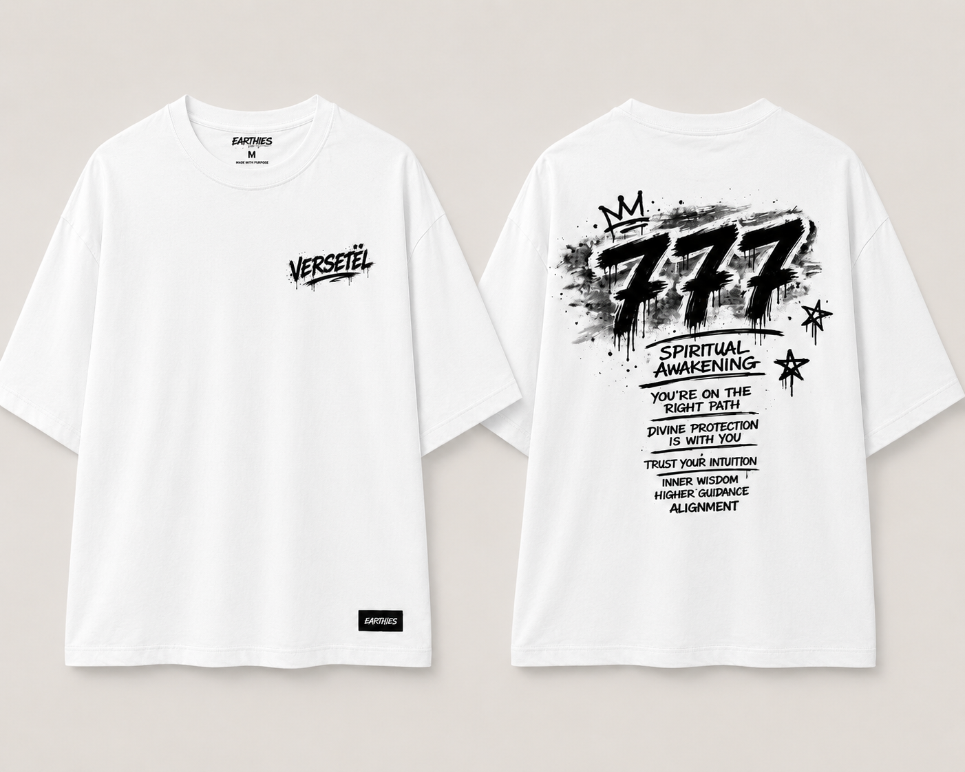 VERSETËL EARTHANGEL 777 #’S TEE UNISEX