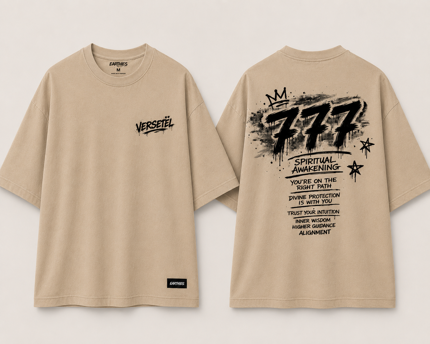 VERSETËL EARTHANGEL 777 #’S TEE UNISEX