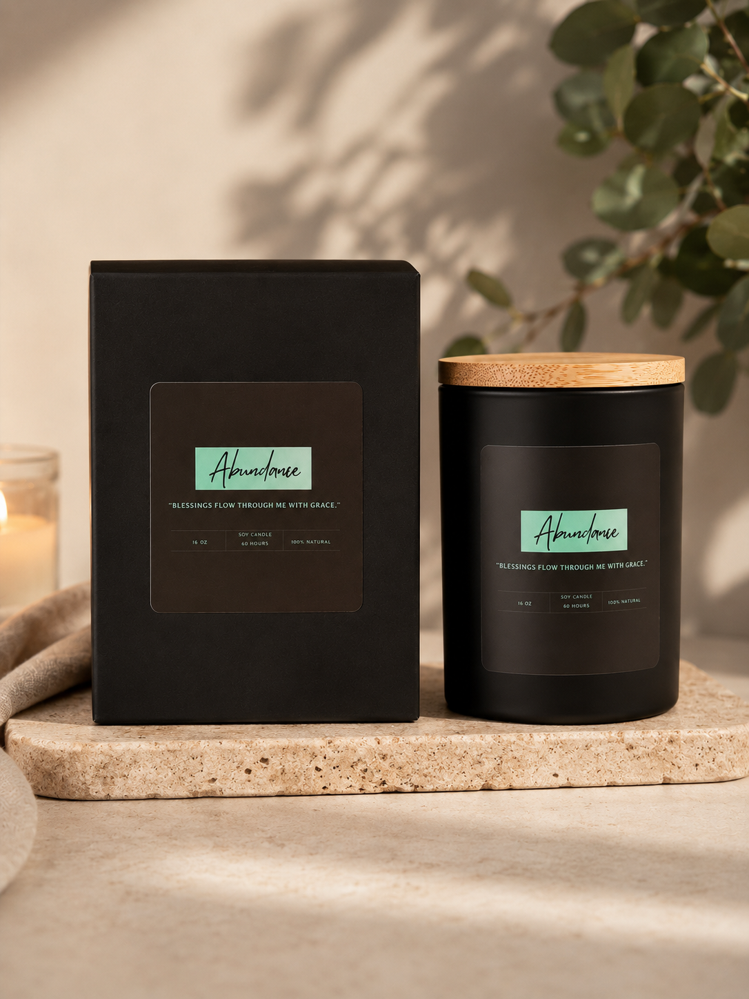 ABUNDANCE CANDLE (Divine Nectar)